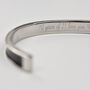 Men's Anniversary Bracelet With A Personalised Date, thumbnail 6 of 8