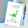 Dinosaur Father's Day Card For Grandad, thumbnail 1 of 2