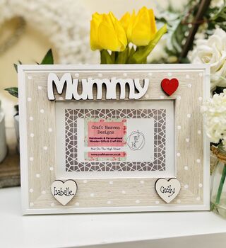 Personalised Mum Photo Frame Mother's Day Gift, 7 of 7