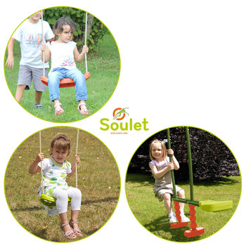 Pacco Wooden Swing Set, 5 of 11