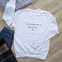 Fell In Love With… Personalised Jumper, thumbnail 1 of 3