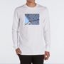 Hoy Sants Long Sleeve T Shirt White, thumbnail 2 of 3