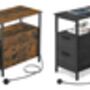 Slim Side Table Charging Station Drawers, thumbnail 8 of 8