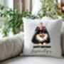 Personalised Pomeranian Birthday Congratulations Party Cushion B, thumbnail 1 of 2