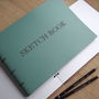 Personalised Refillable Leather Sketch Book, thumbnail 6 of 10