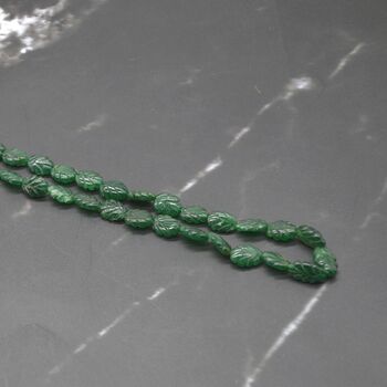 Green Aventurine Beaded Necklace: 18 Inch, 8 of 10