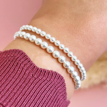 Pearl Bracelets Set Of Two, 2 of 6