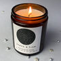 Personalised Star Map Candle, thumbnail 2 of 5