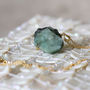 Raw Emerald Stone Necklace, thumbnail 1 of 12
