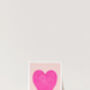 Neon Pink Heart Art Print, thumbnail 4 of 4