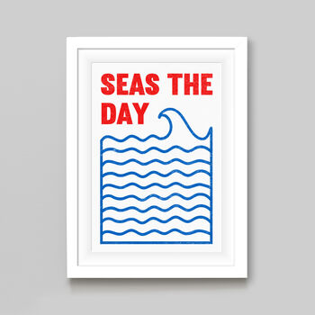 'Seas The Day' Print, 2 of 3