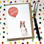 Personalised Shetland Sheepdog Christmas Card, thumbnail 1 of 2