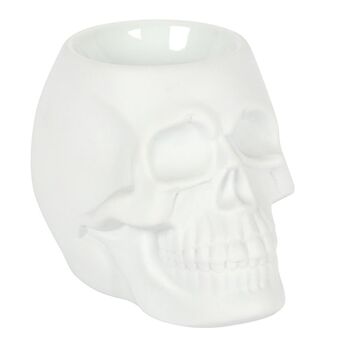 White Skull Oil Burner, 3 of 4