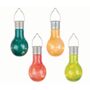 Set Of Four Coloured Solar Light Bulbs, thumbnail 1 of 1