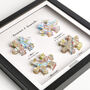 Four Personalised Jigsaw Maps Framed Print, thumbnail 4 of 9