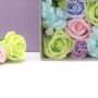 New Baby Flower Bouquet Gift Box Soaps | Faux Flowers, thumbnail 4 of 11