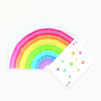 Rainbow Playing Cards, 2 of 2