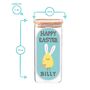 Personalised Glass Easter Biscuit Jar, thumbnail 3 of 3