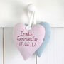Personalised Heart First Holy Communion Gift, thumbnail 2 of 12