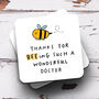 Personalised Mug 'Bee Ing Such A Wonderful Doctor', thumbnail 3 of 3