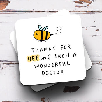 Personalised Mug 'Bee Ing Such A Wonderful Doctor', 3 of 3