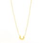 Waterproof Gold Plated Sunburst Necklace, thumbnail 2 of 3