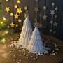 Ceramic Christmas Tree With Gold Star Large, thumbnail 2 of 2
