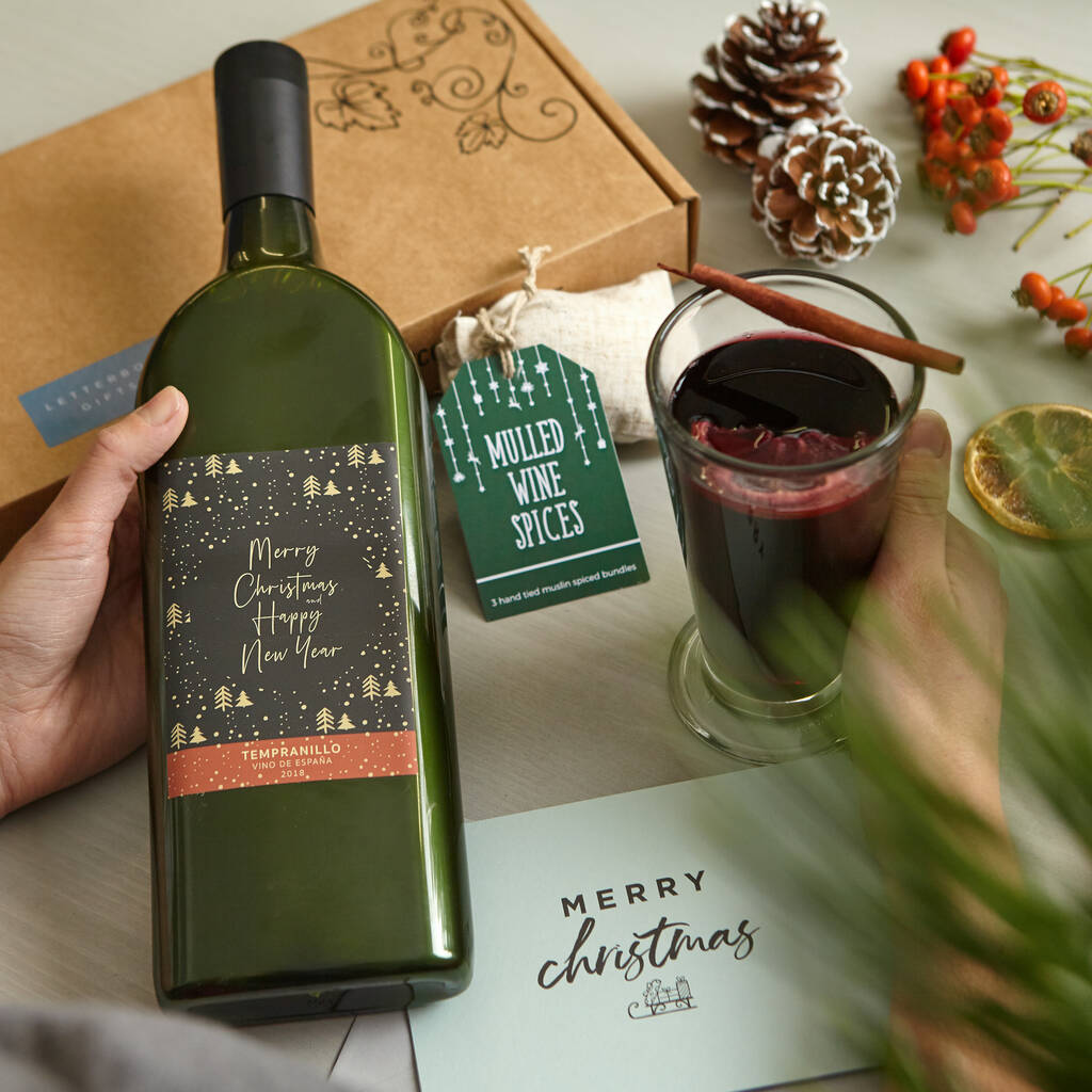 Letterbox Wine® Mulled Wine Set By Letterbox Gifts