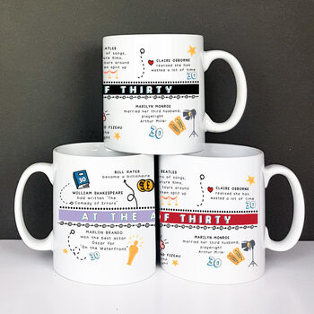 Personalised 30th Birthday Mug, 3 of 10