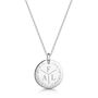 Personalised Wreath Necklace Sterling Silver, thumbnail 2 of 12