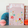 Personalised Sundew And Cornflowers Card, thumbnail 3 of 6