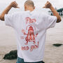 Pier We Go Men's Slogan T Shirt With Funfair Graphic, thumbnail 1 of 4