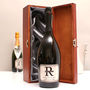 Personalised Magnum Prosecco With Pewter Monogram Label, thumbnail 4 of 7