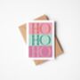 ‘Ho Ho Ho’ Christmas Card, thumbnail 1 of 3