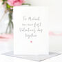 Personalised First Valentine's Day Together Card, thumbnail 1 of 3