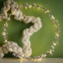 Metallic Leaf Fairy Light Hoop, thumbnail 4 of 7