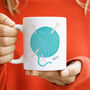 Personalised Mug Gift For Knitters, thumbnail 1 of 3