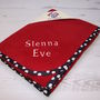 Personalised Spotty Trim Blanket, thumbnail 10 of 12