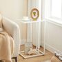 C Shaped Side Table Sofa Table Laptop Coffee Table, thumbnail 1 of 9