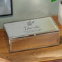 Personalised Mirrored Jewellery Box With Floral Design, thumbnail 4 of 5