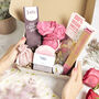'A Little Box Of Love' Pink Pamper Hamper, thumbnail 1 of 9