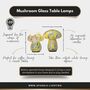 Mushroom Yellow Table Lamps, thumbnail 8 of 8