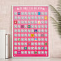 100 Things To Do With Mum Bucket List Scratch Poster, thumbnail 1 of 5