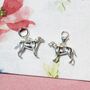 Labrador Charm Sterling Silver, thumbnail 2 of 10