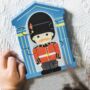 Personalised Childs London Guard Wooden Puzzle, thumbnail 2 of 5