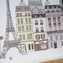 Paris Skyline Print, thumbnail 2 of 2