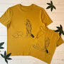 Paddle Boarding Bear And Capybara T Shirt Set, thumbnail 5 of 6