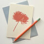 Dahlia Sienna Notecard, thumbnail 1 of 2