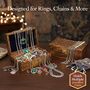Engraved Tree Of Life Wooden Jewellery Box, thumbnail 3 of 8