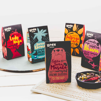 Spicy Stocking Fillers Ten Award Winning Curry Kits, 2 of 3